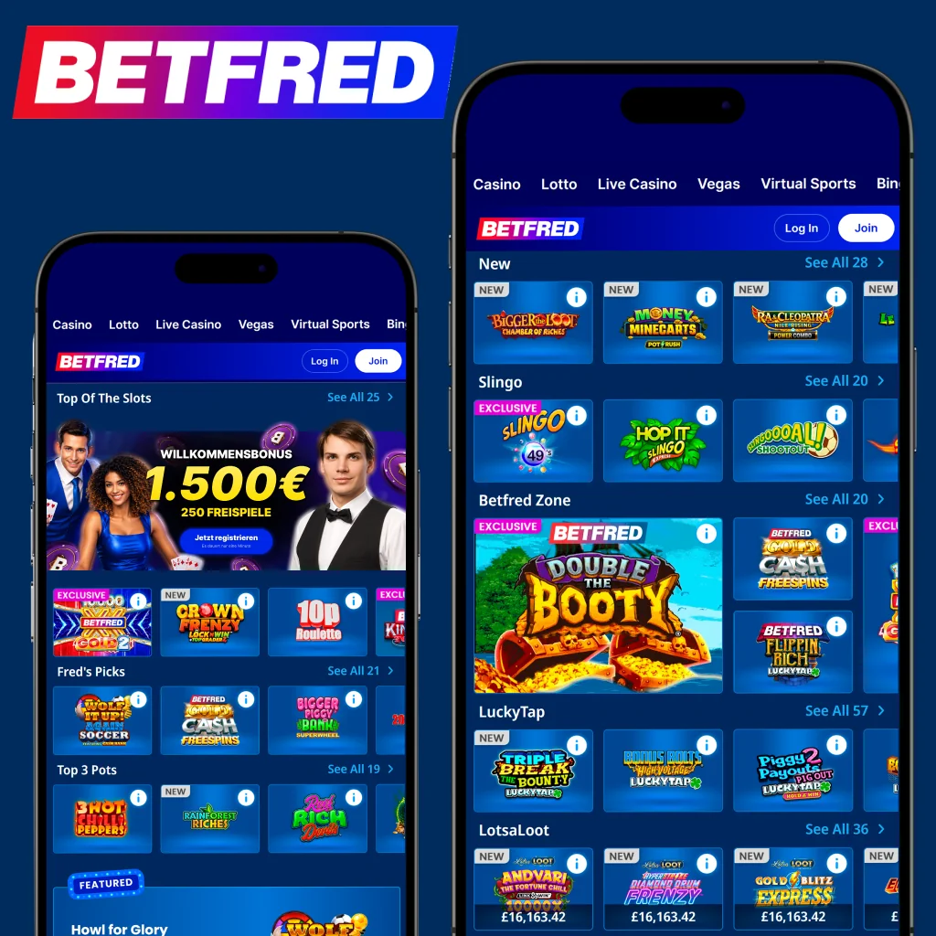 Betfred Login und Registrierung